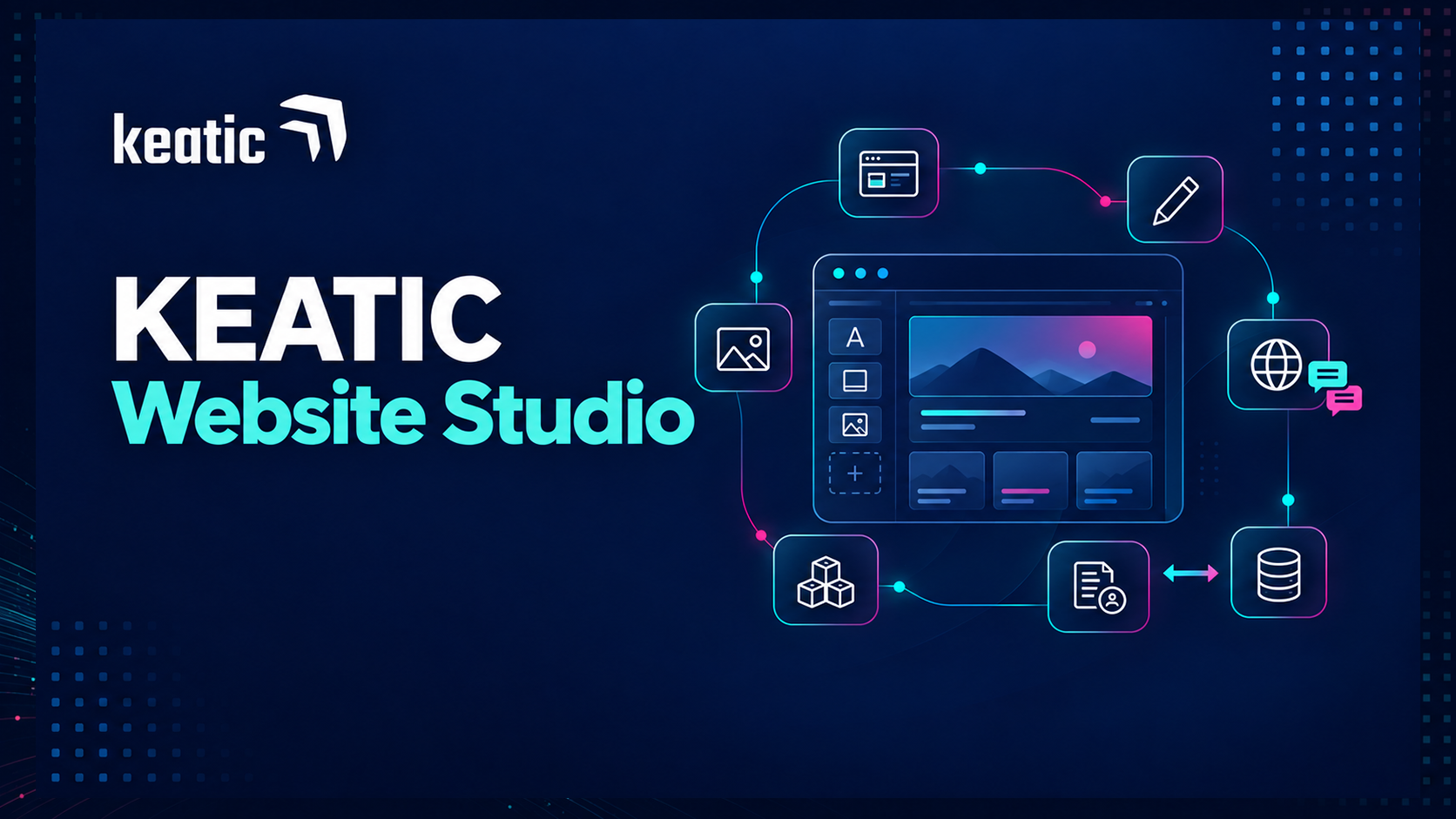 KEATIC Website studio